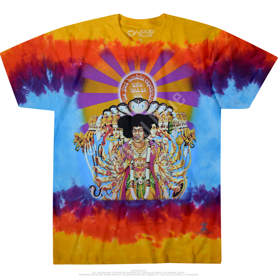 Jimi Hendrix Axis: Bold as Love LB Tee