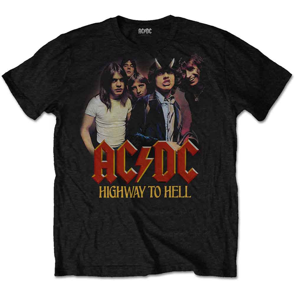 AC-DC H2H Band Black Tee