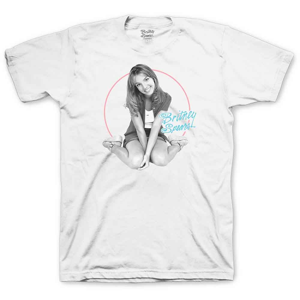 Britney Spears Classic Circle White Tee