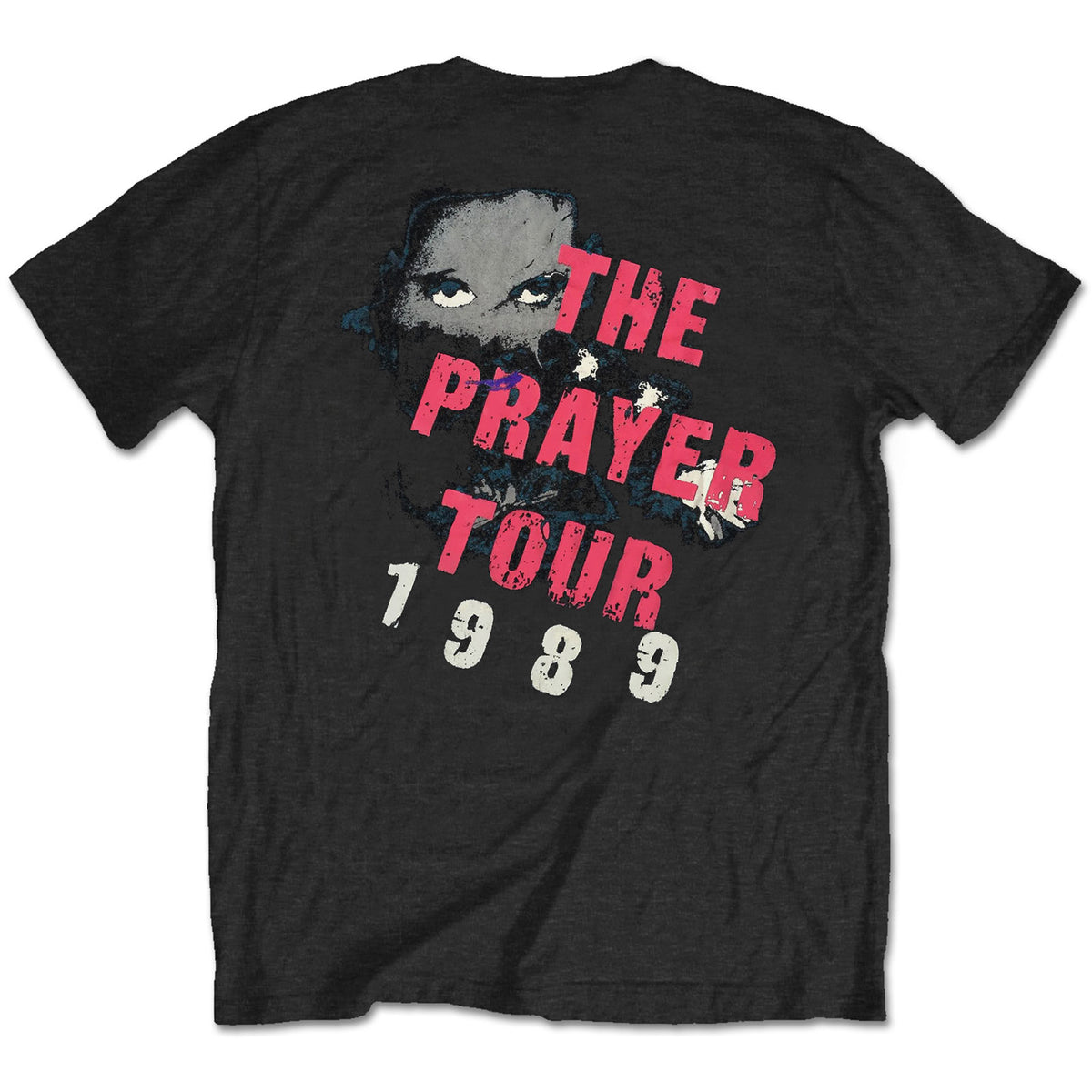 The Cure The Prayer Tour 1989 Black Tee