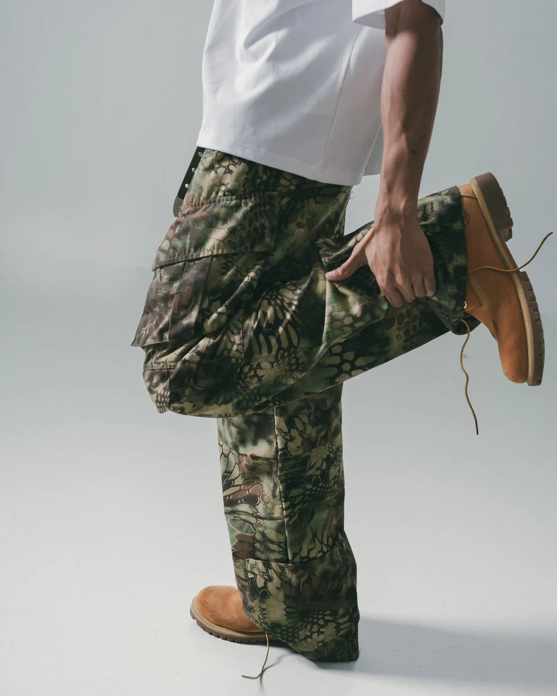 Sense Snake Camo Sand Cargos
