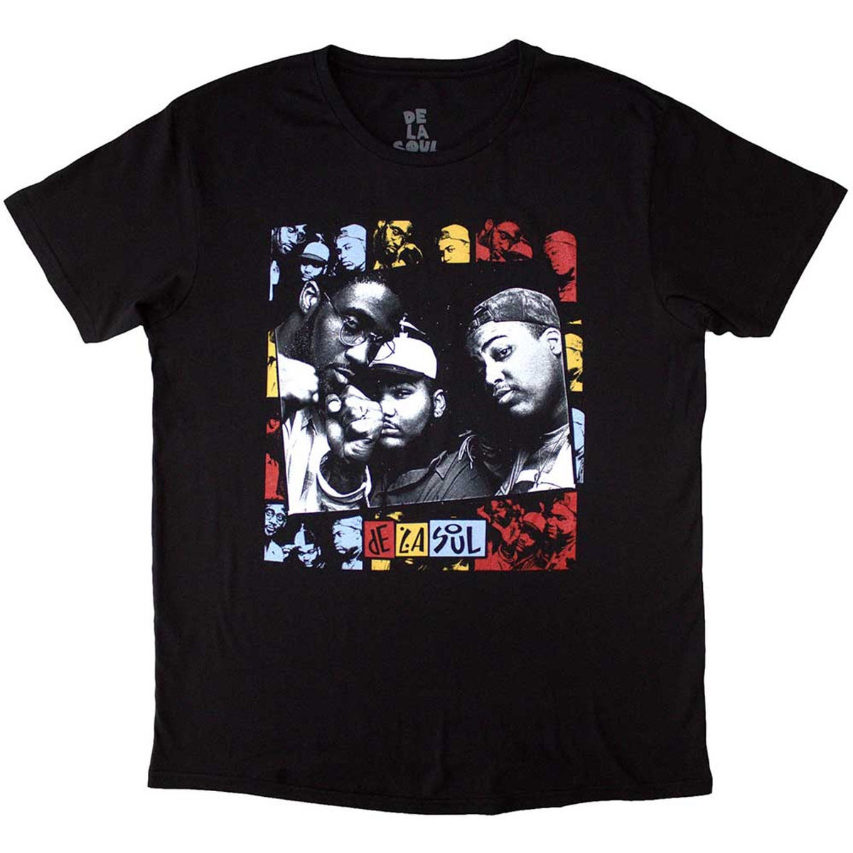 De La Soul Collage Black Tee