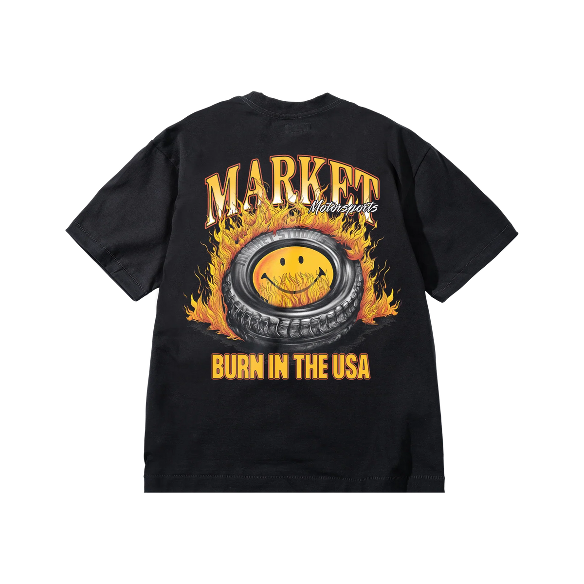 Smiley Burnt Rubber Tee
