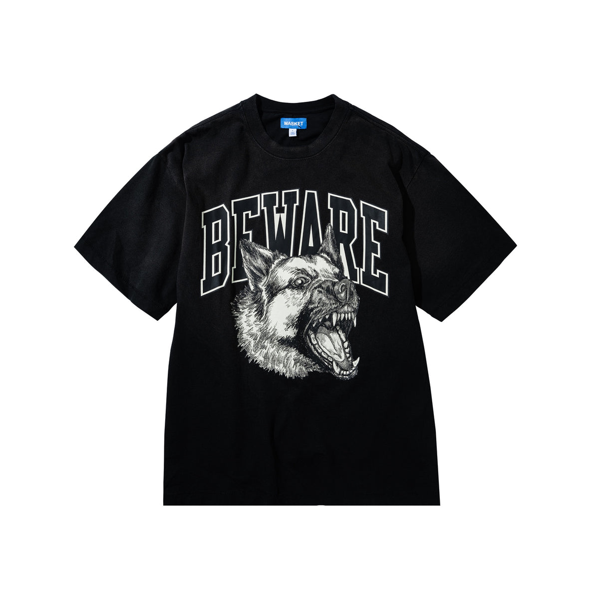 Tonal Beware Q1 2025 Black Tee