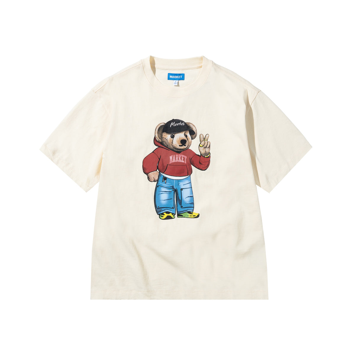 Fit Check Bear Q1 2025 Cream Tee