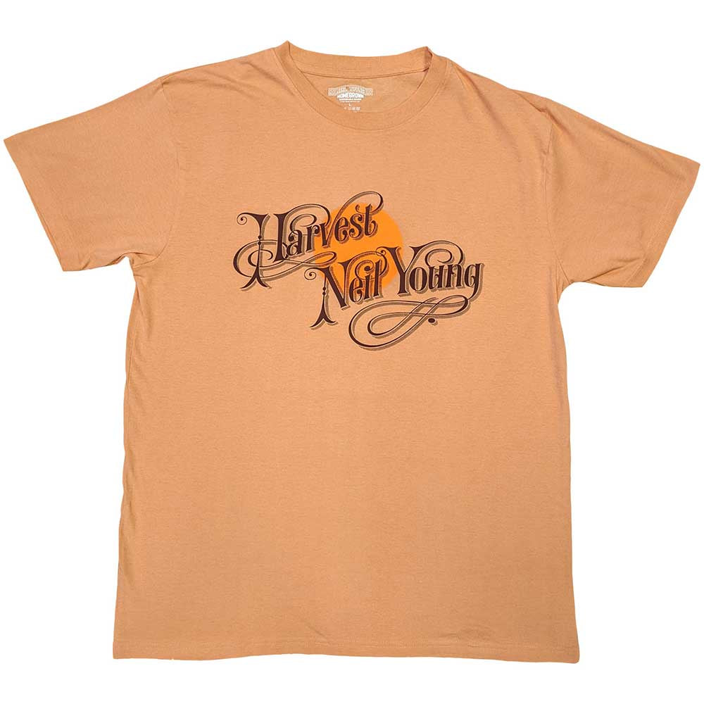 Neil Young Harvest Old Gold Tee