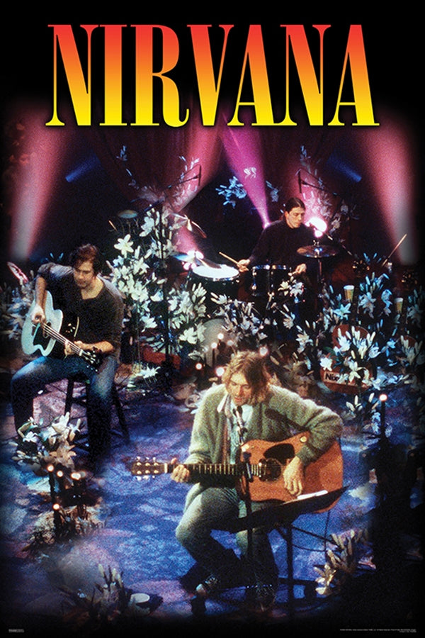 Nirvana Unplugged Poster #547