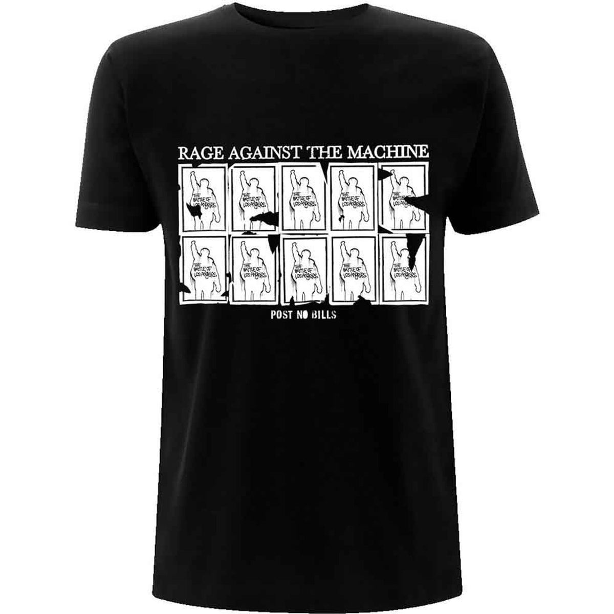 Rage Against the Machine Post No Bills Black Tee