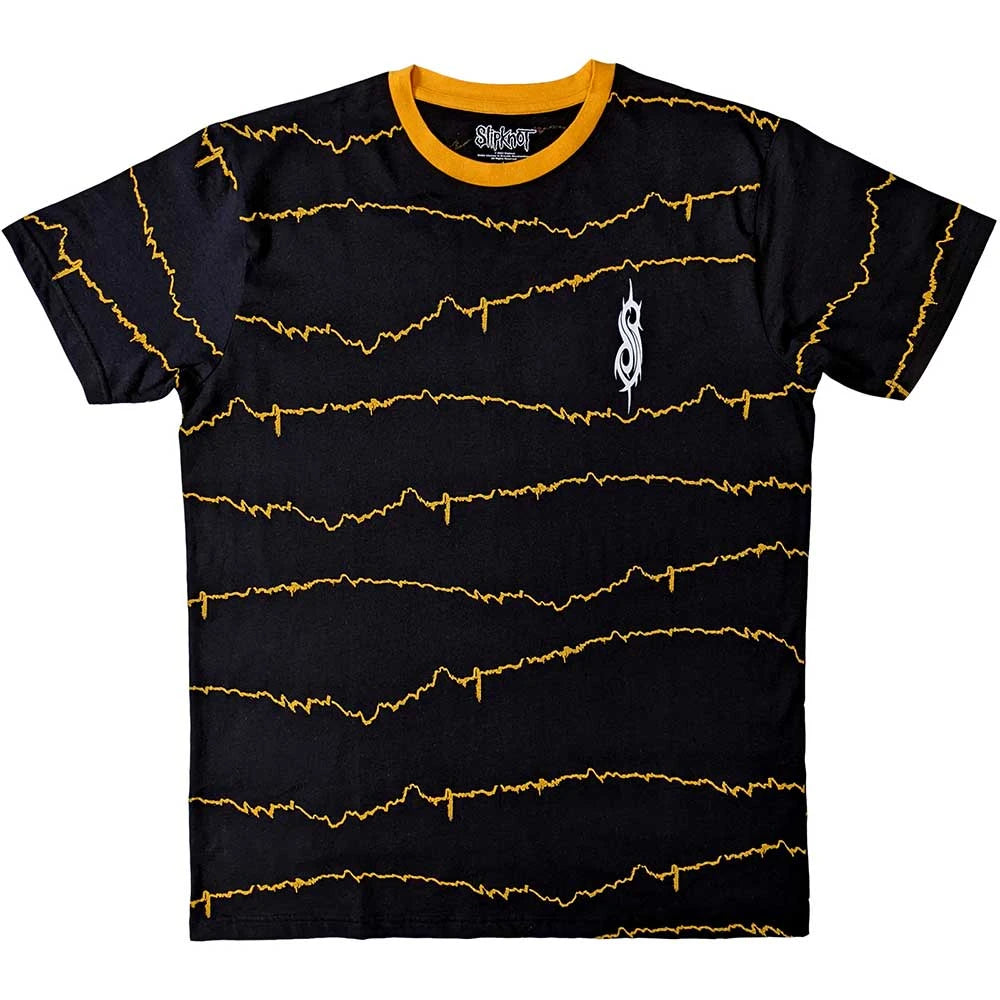 Slipknot TESF Tribal-S Barcode Ringer Black Tee