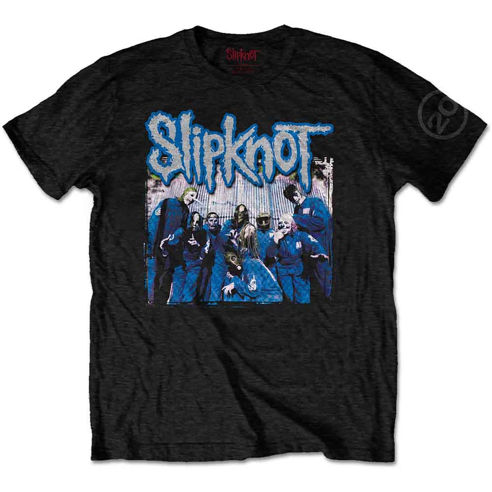 Slipknot 20th Anniversary Tattered & Torn Black Tee