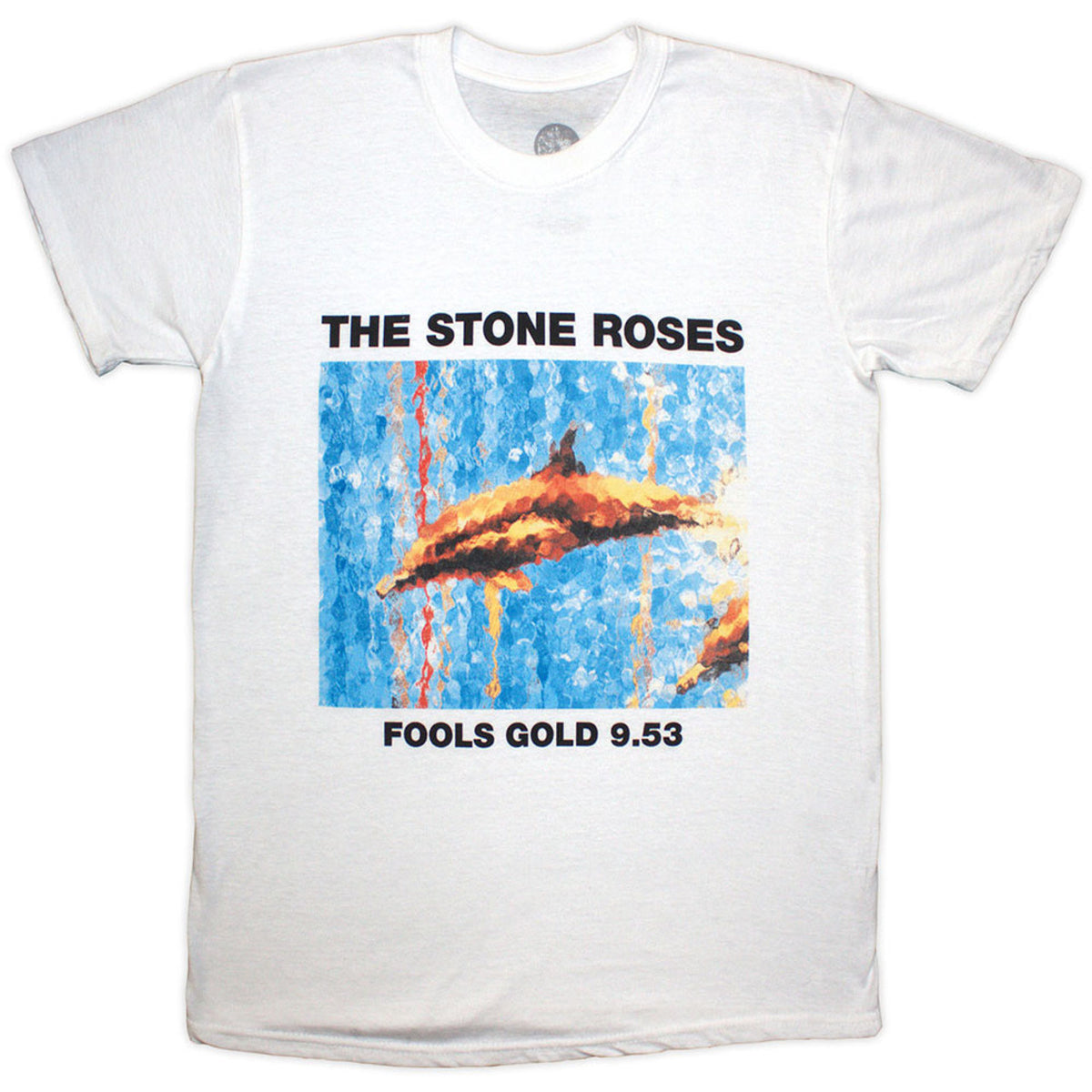 Stone Roses Fools Gold White Tee