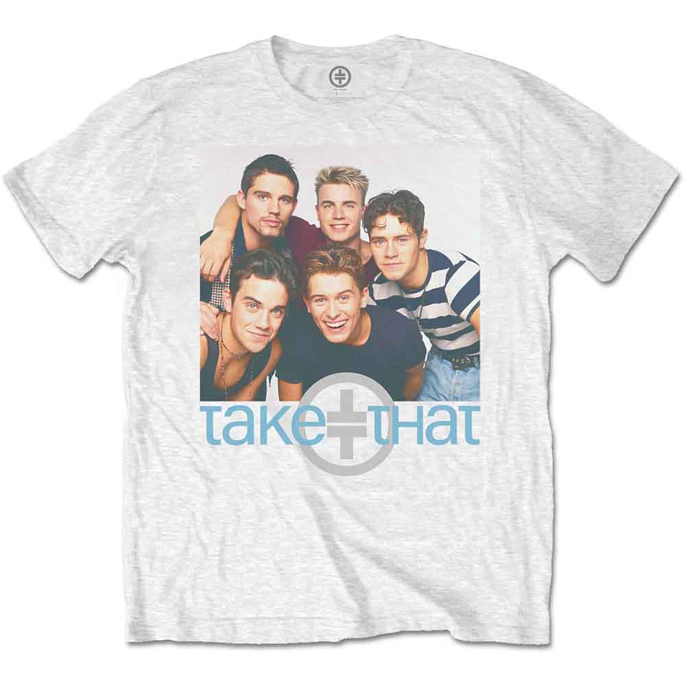 Take That Group Hug White Tee