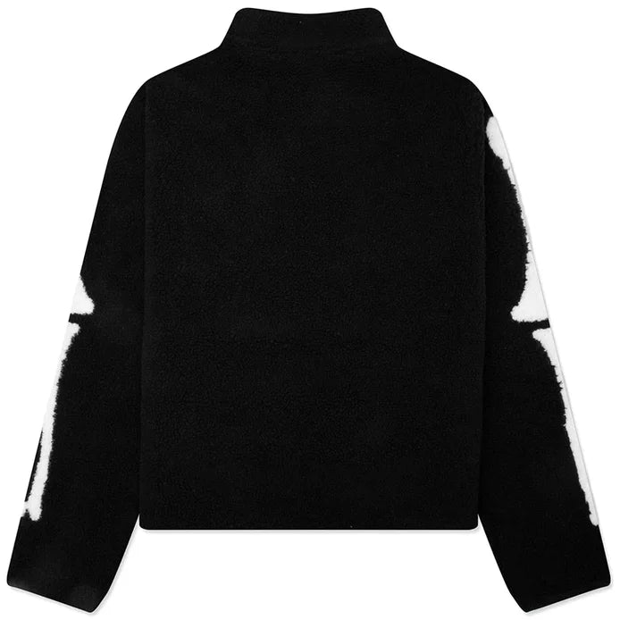 Market Skeletal Quarter Zip Sherpa Pullover