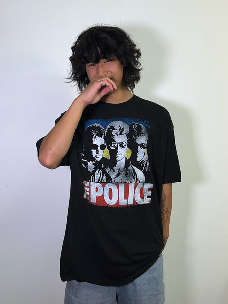 The Police Greatest Hits Black Tee
