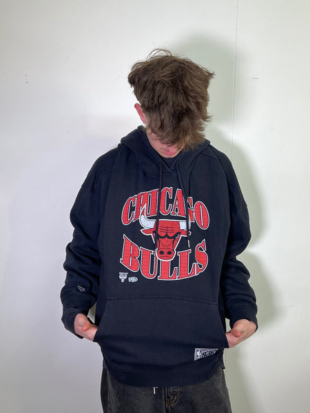 Chicago Bulls Point Guard Faded Black Hoodie