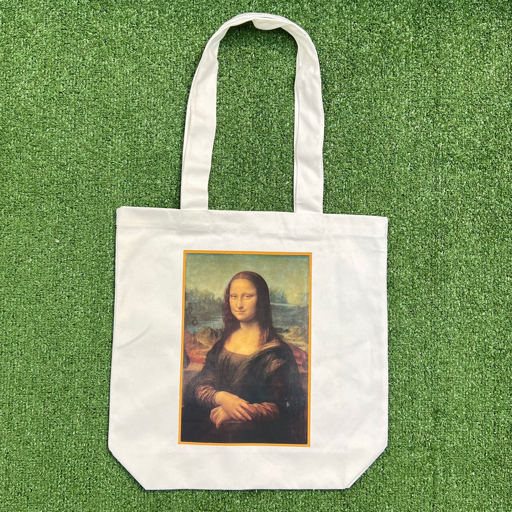 Leonardo Da Vinci Mona Lisa Tote Bag Fine Art Print Bag 