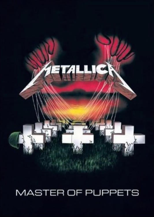 Metallica Master of Puppets Poster #31