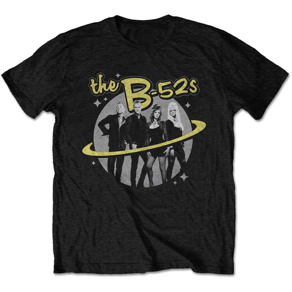 B52s Saturn Photo Black Tee