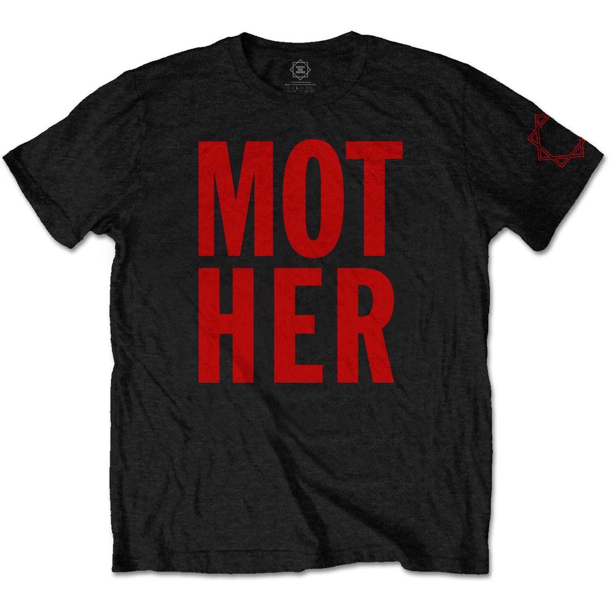 Faith No More MF Stacked Black Tee
