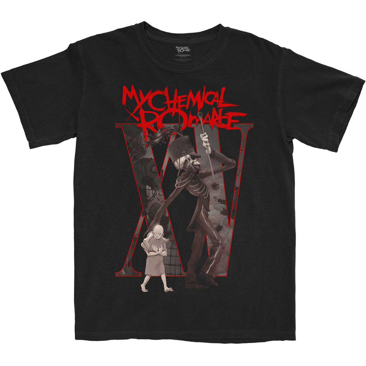 My Chemical Romance XV Parade Black Tee