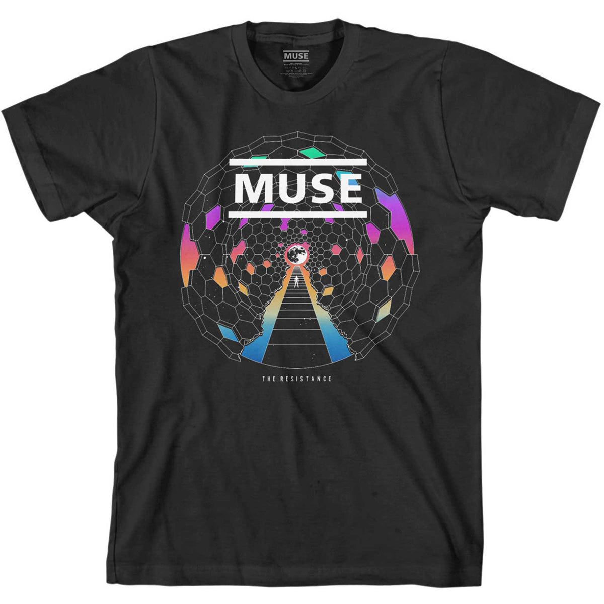 Muse Resistance Moon Black Tee