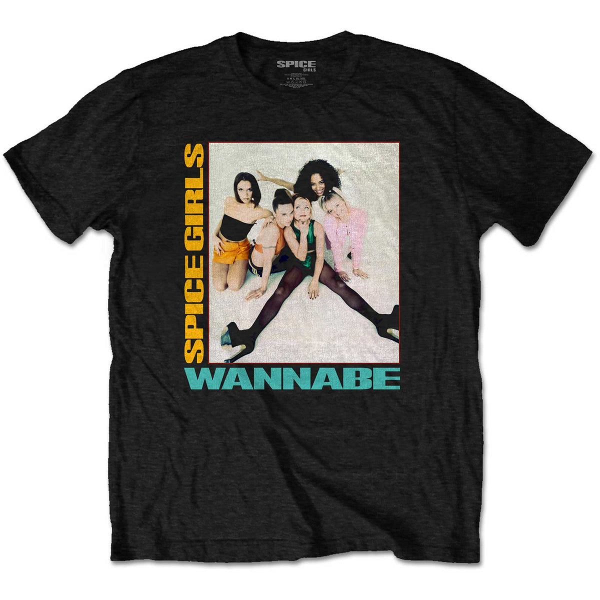Spice Girls Wannabe Black Tee