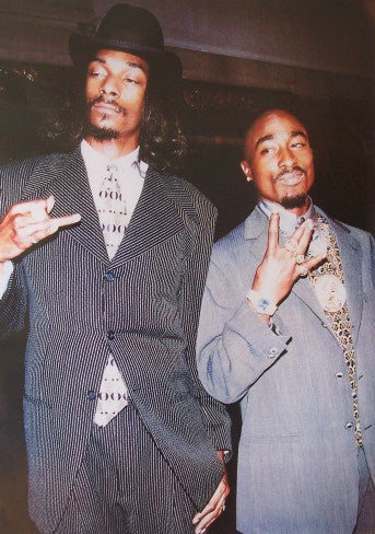 Tupac and Snoop Suits Poster #513