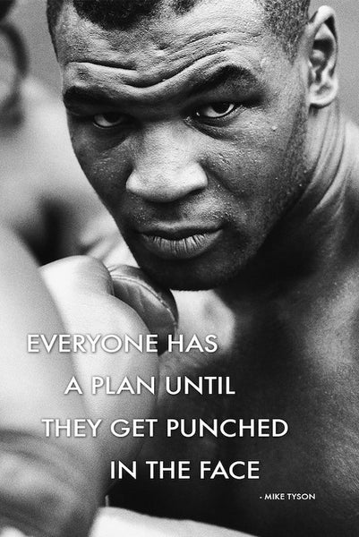 Mike Tyson Plan Poster #103