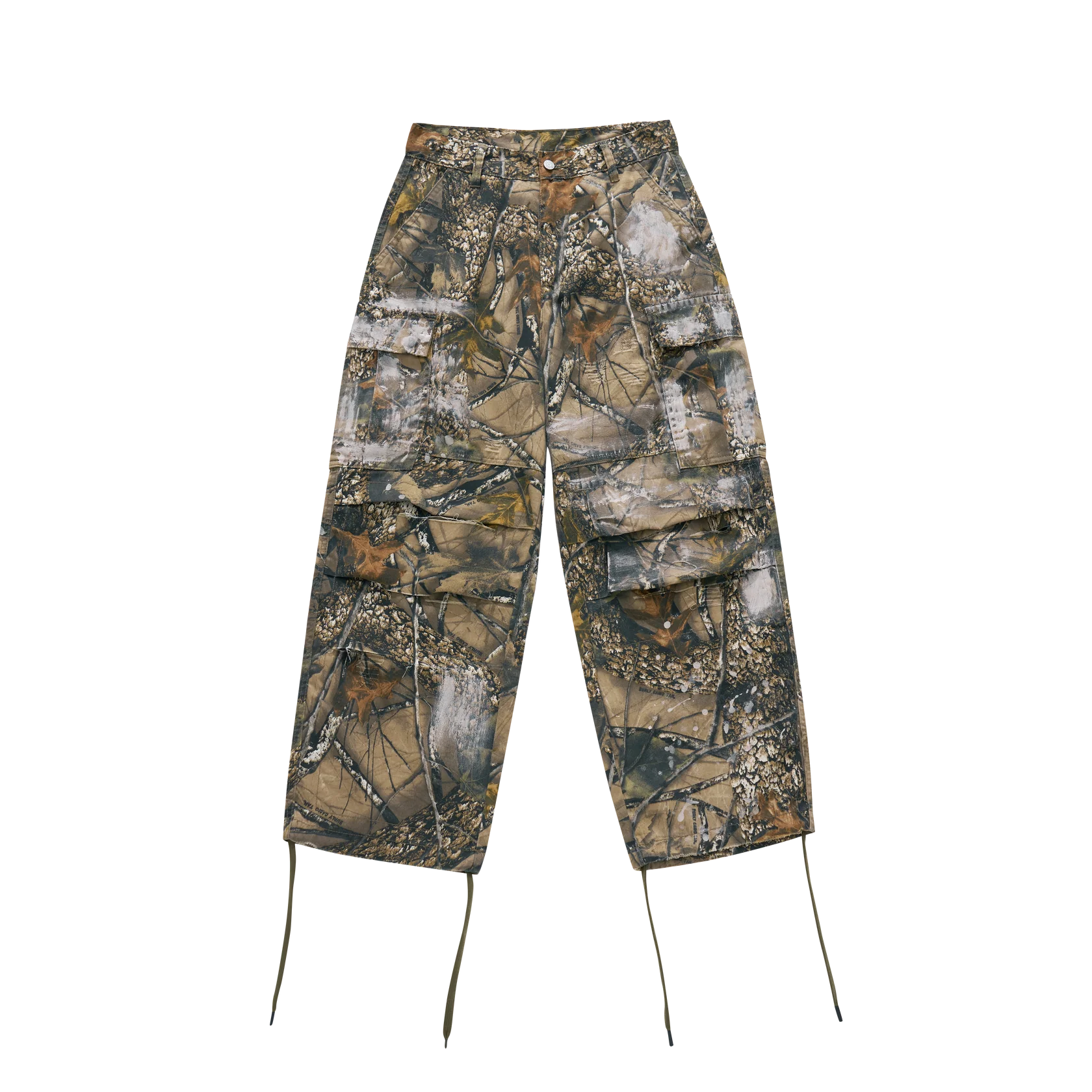 Sense Dirty Splash Cargo Pants Woodland