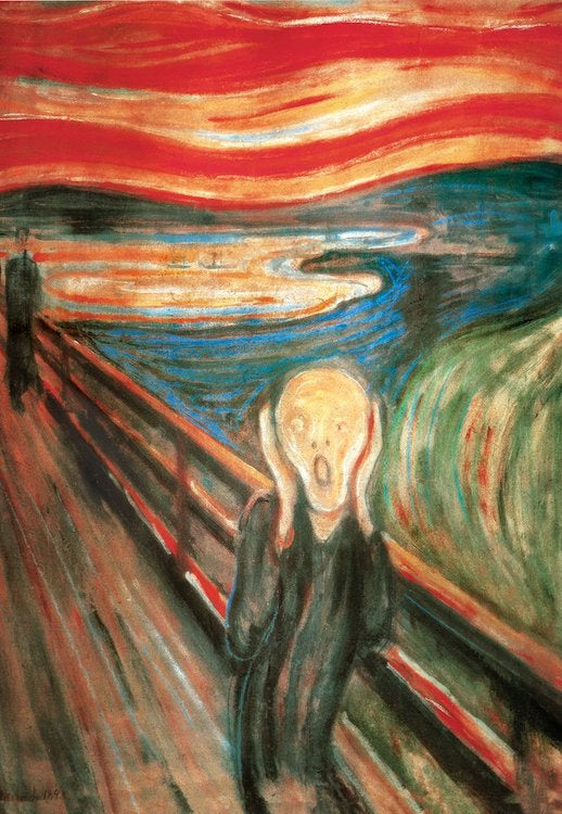 Munch the Scream Poster #315