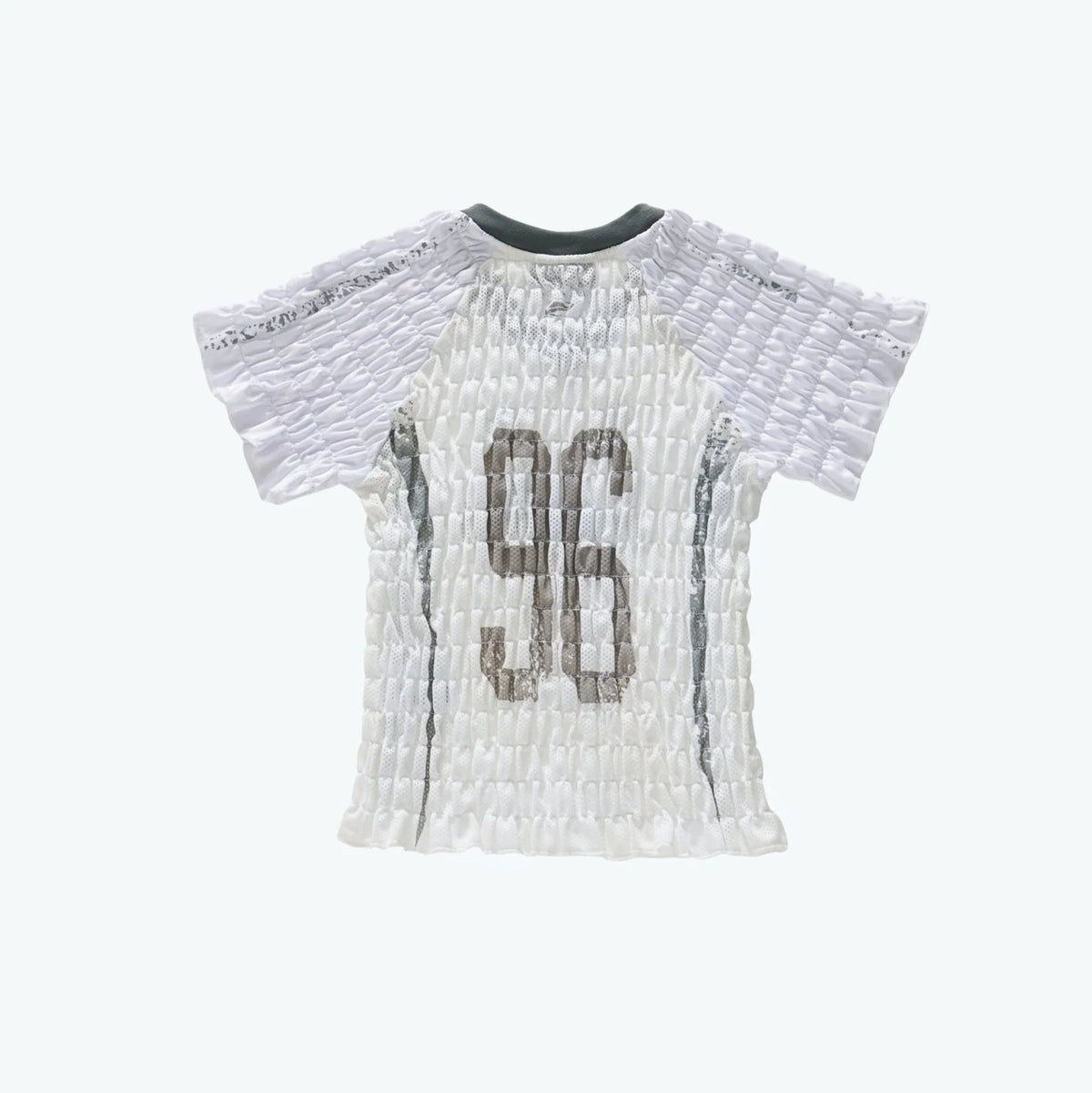 Wrinkles Printed Football Top