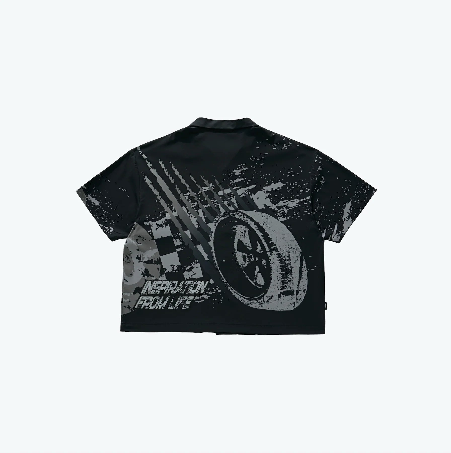 Sense Racing Full Print Black Shirt