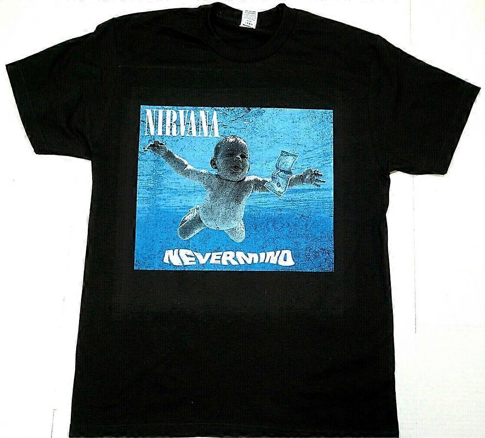 Nirvana Nevermind Album Black Tee