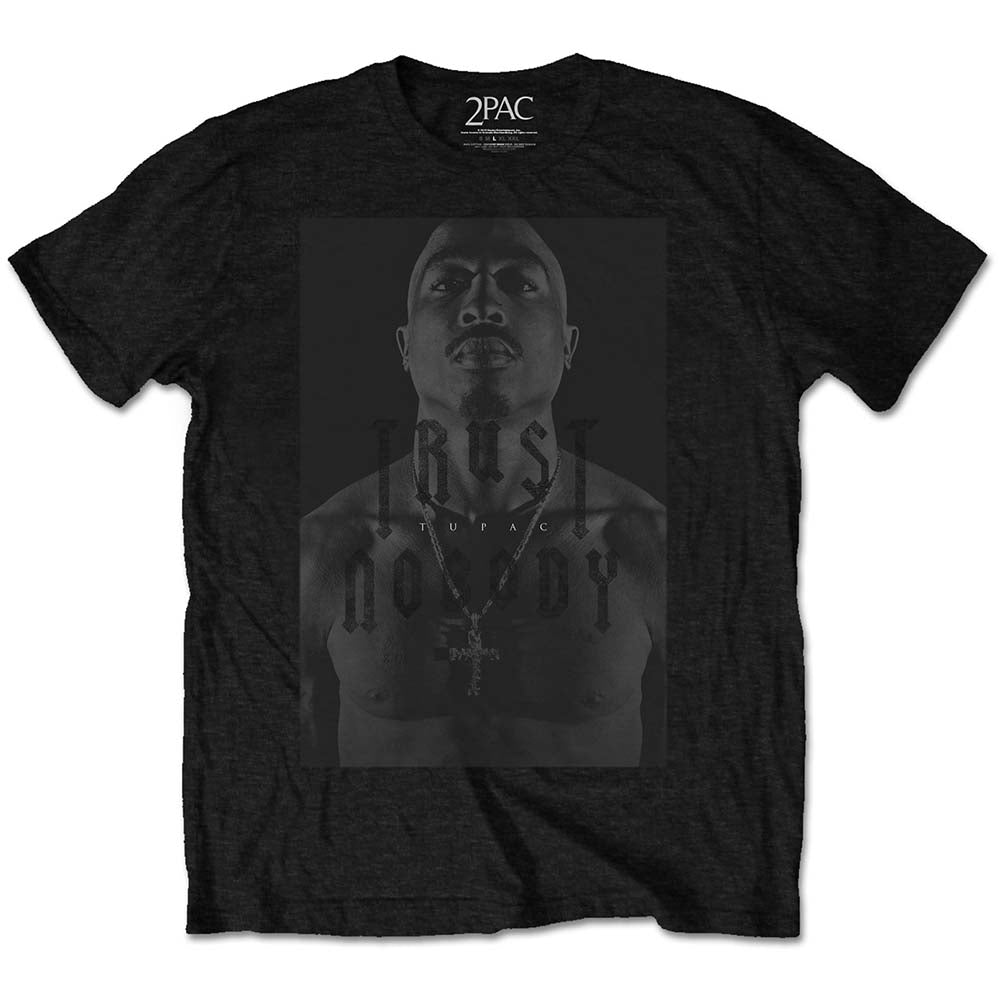 Tupac Trust No One Black Tee