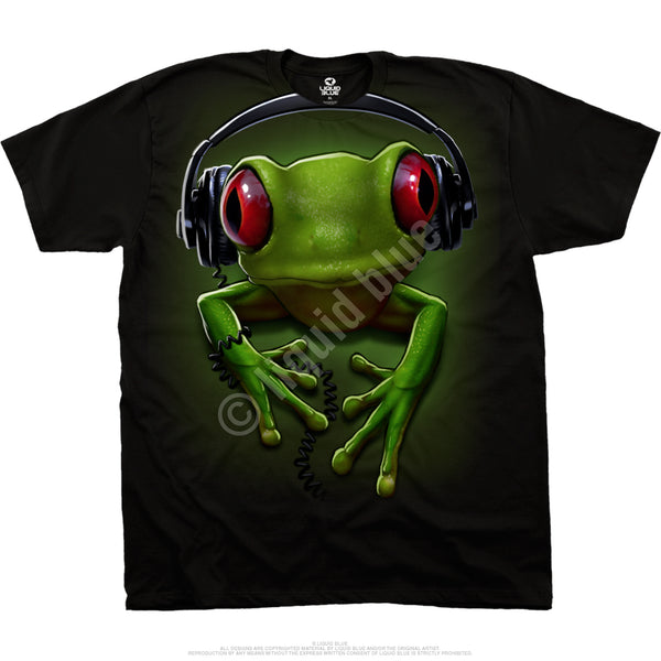 Frog Rock Black Tee