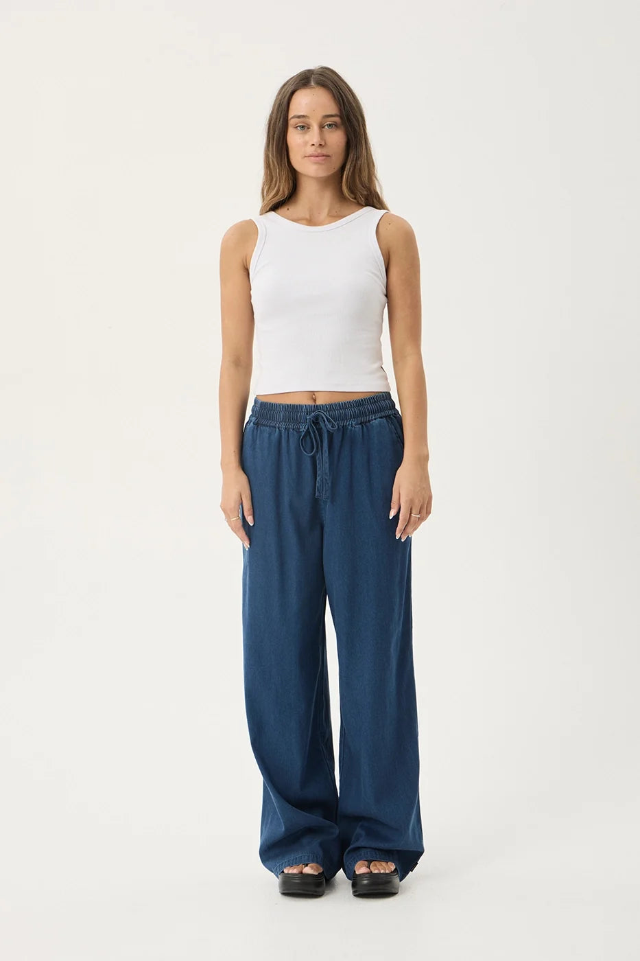 Palmer - Wide Leg Pant - Ink