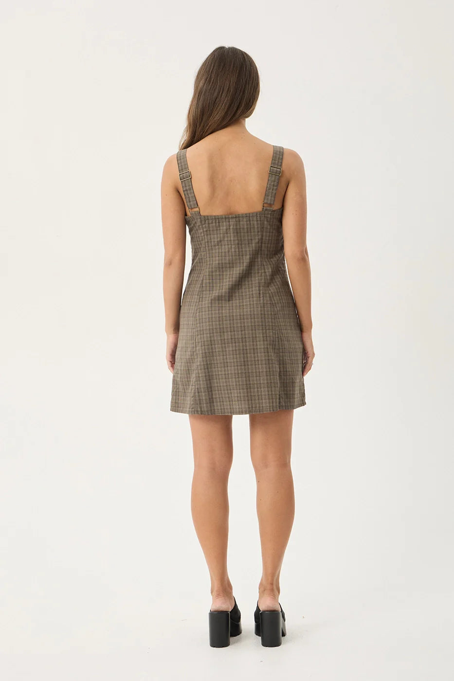 Shadow Gerry - Mini Dress - Stone Check