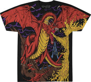 Dragon Liquid Blue Tee