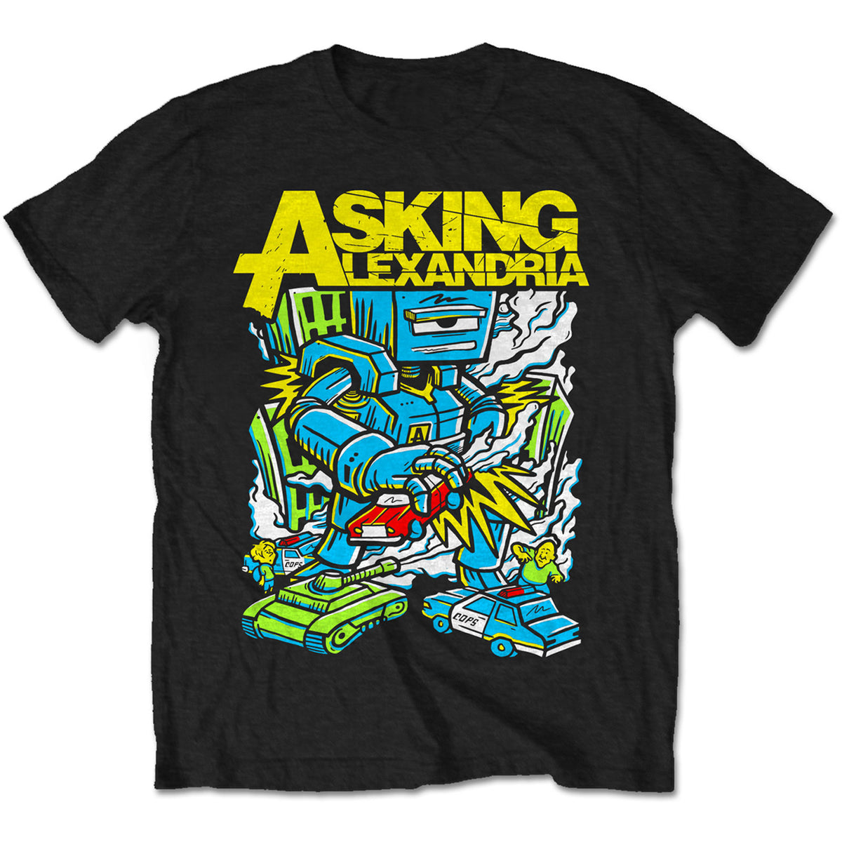 Asking Alexandria Killer Robot Tee