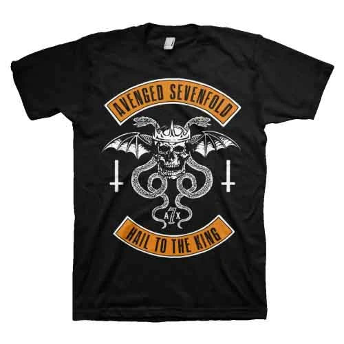 Avenged Sevenfold Hail to the King Black Tee