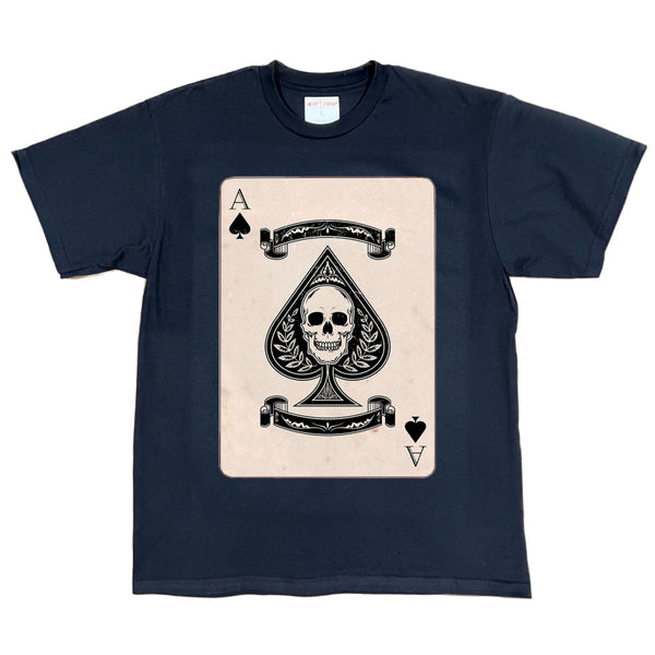 Ace of Spades Skull Design Tee