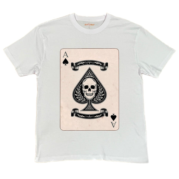 Ace of Spades Skull Design Tee