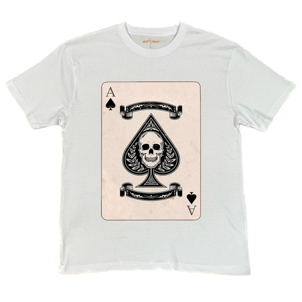 Ace of Spades Skull Design Tee