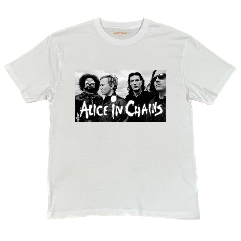 Alice in Chains Group Monochrome Tee