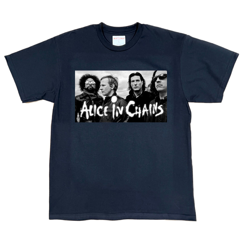 Alice in Chains Group Monochrome Tee