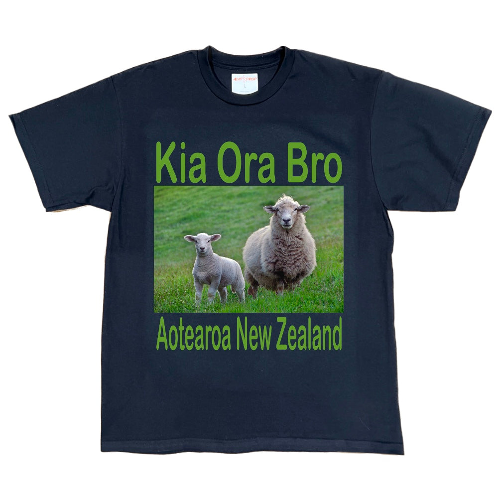 Aotearoa NZ Kia Ora Bro Sheep Tee