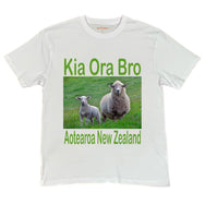 Aotearoa NZ Kia Ora Bro Sheep Tee