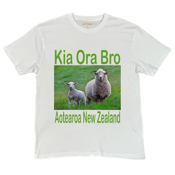Aotearoa NZ Kia Ora Bro Sheep Tee