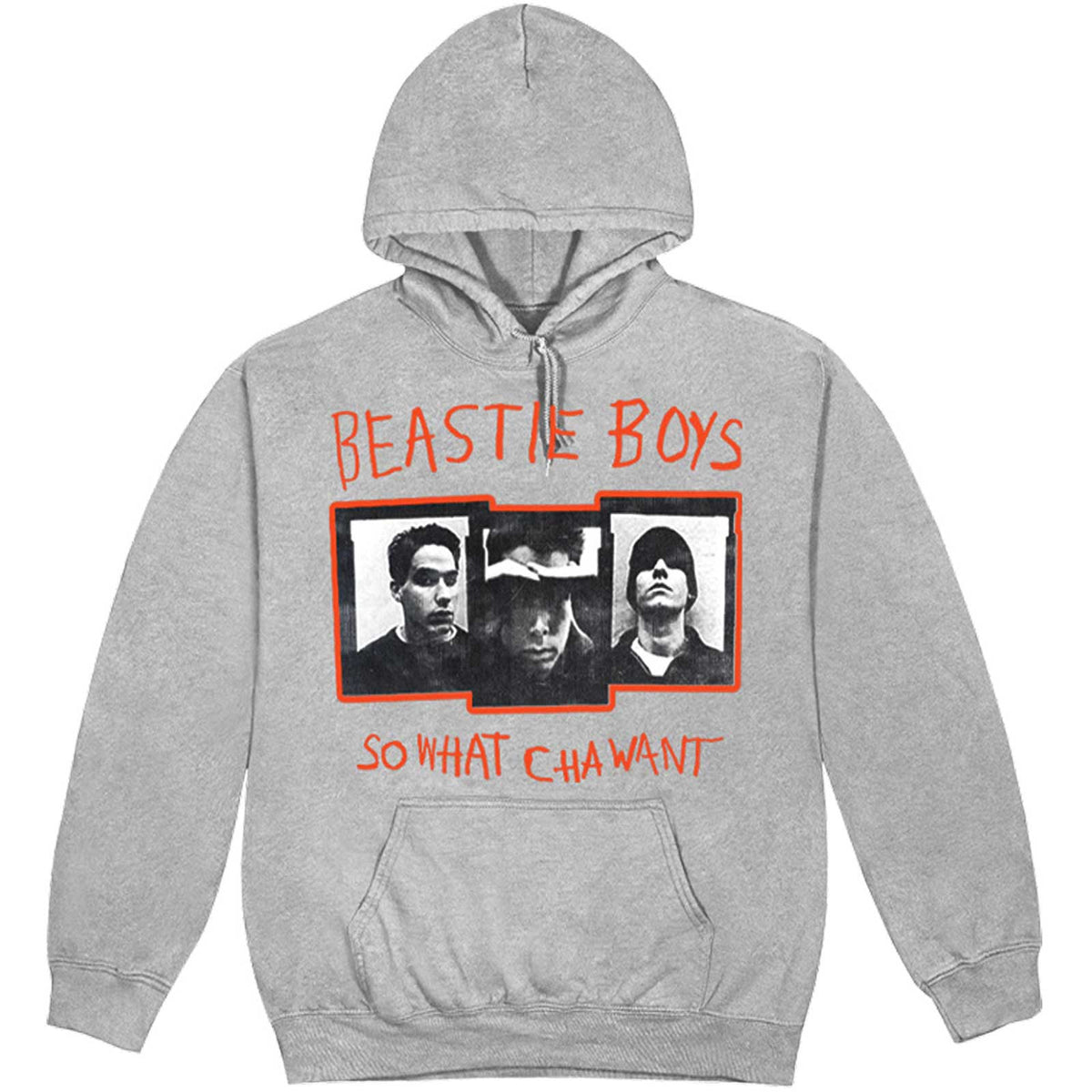 Beastie Boys So What Cha Want Grey Hoodie