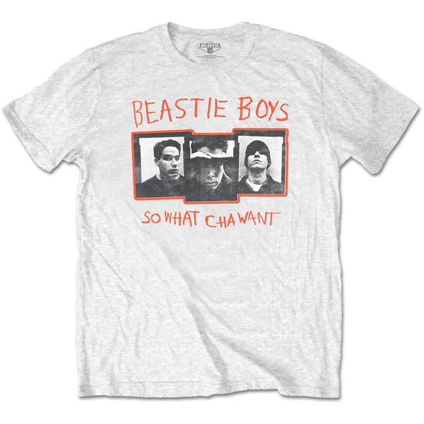 Beastie Boys So What Cha Want White Tee